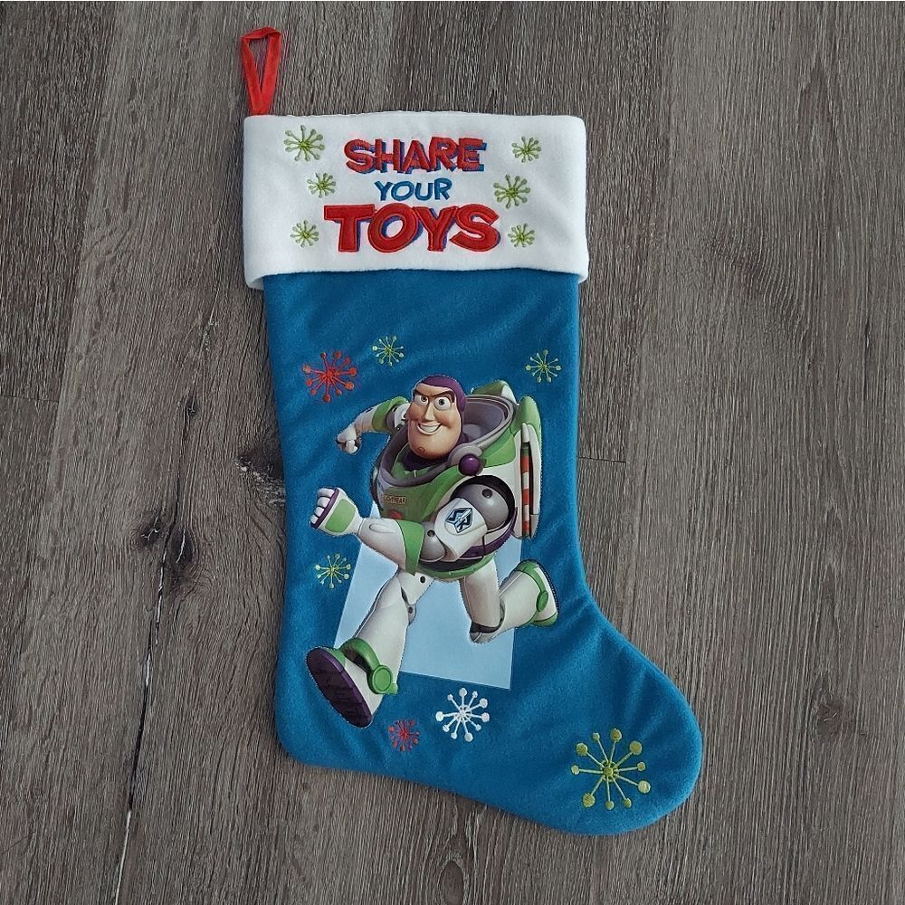 Disney Pixar Toy Story Buzz Lightyear Christmas Stocking